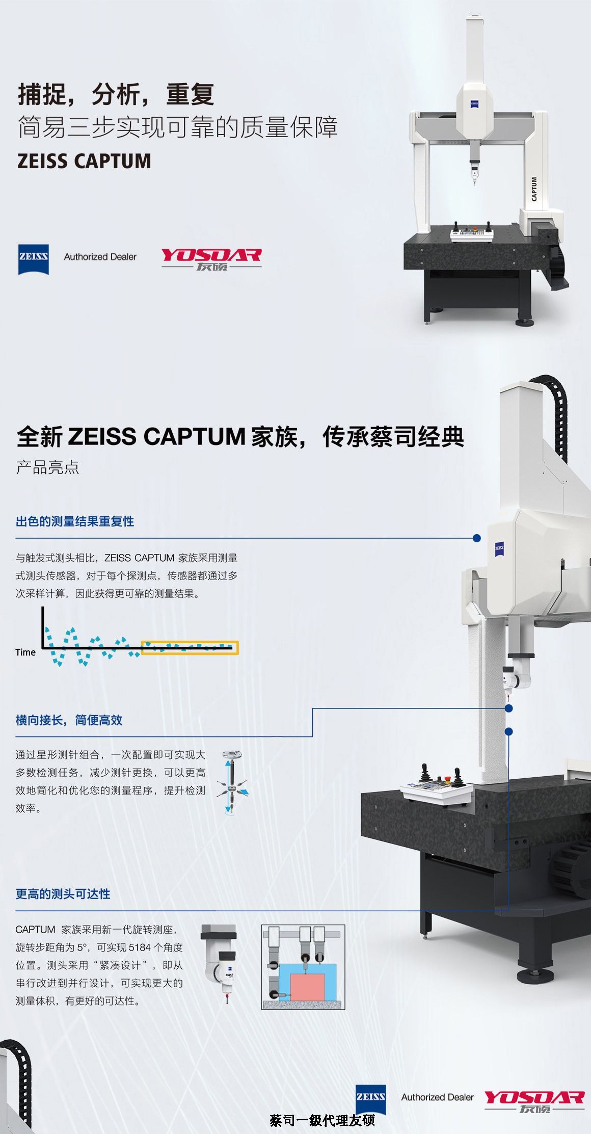 信阳蔡司信阳三坐标CAPTUM